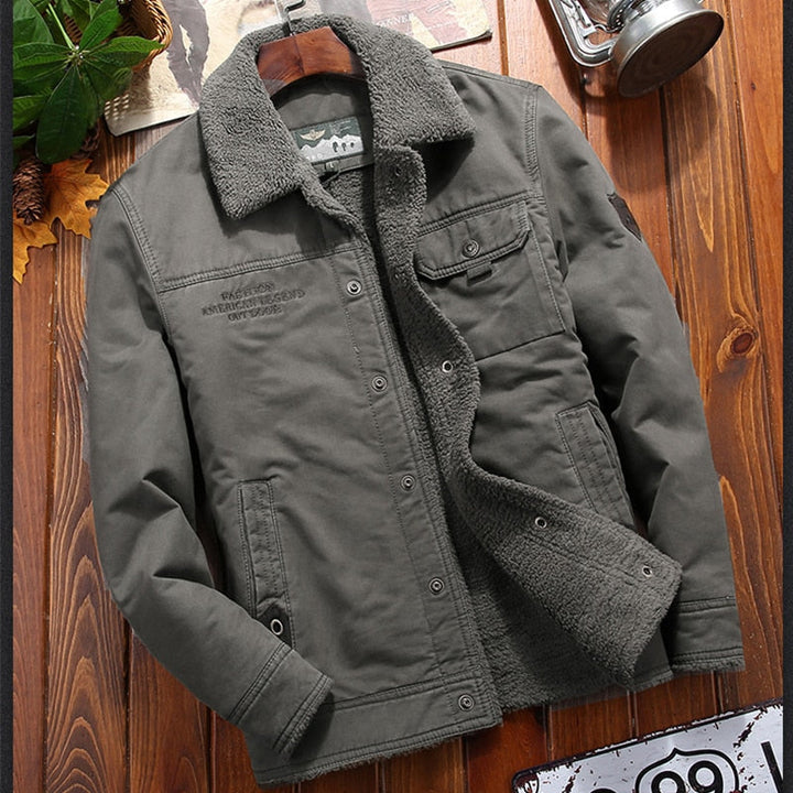 Caruso | Cotton Denim Jacket