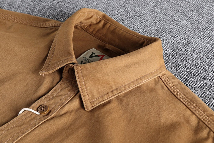 Leo | Tailored Cotton Cargo Shirt