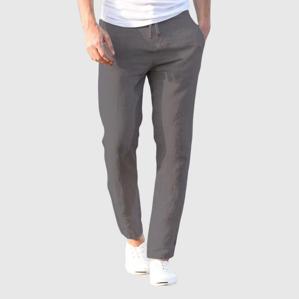 Dan | Coastal Cotton-Linen Pants
