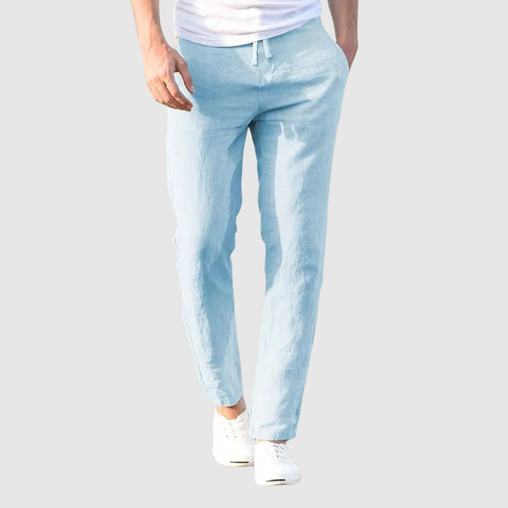 Dan | Coastal Cotton-Linen Pants