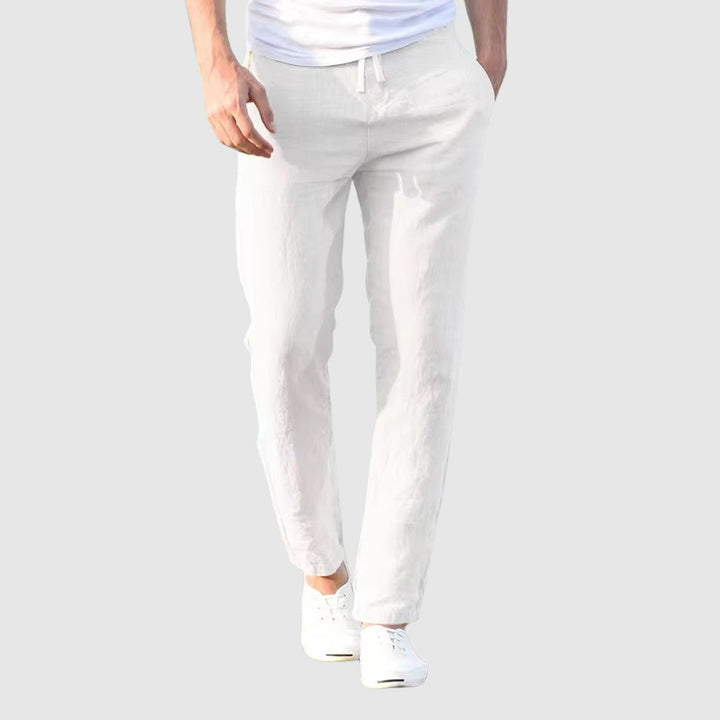 Dan | Coastal Cotton-Linen Pants