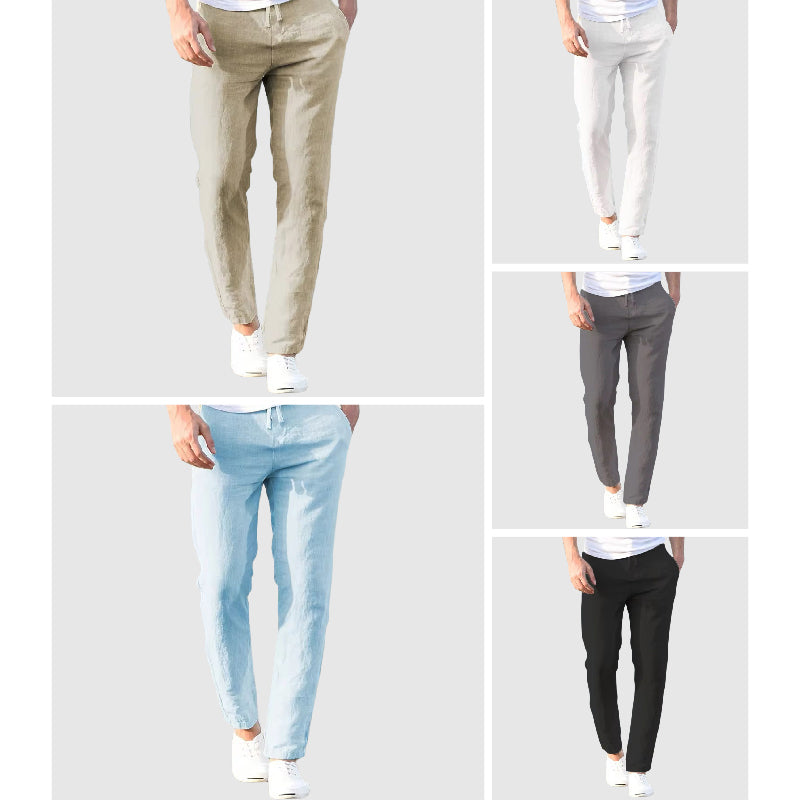 Dan | Coastal Cotton-Linen Pants
