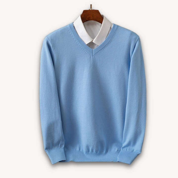Valmont | Soft Cashmere V-Neck