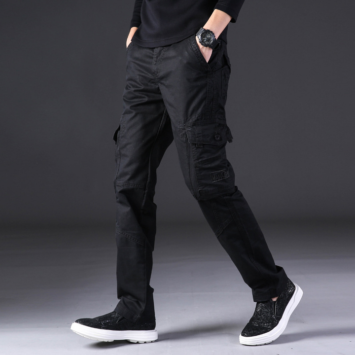 Sim | Rugged Cotton Cargo Pants
