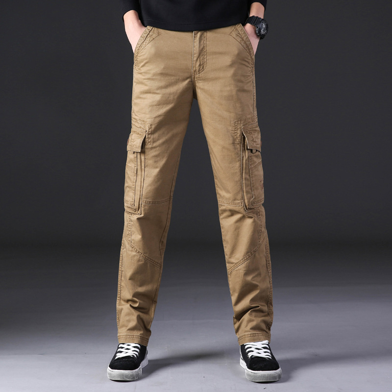 Sim | Rugged Cotton Cargo Pants