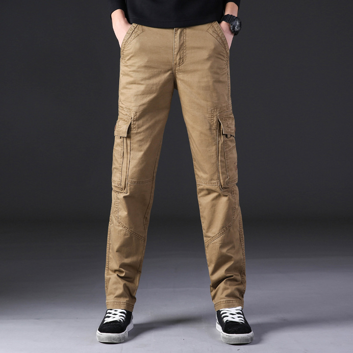 Sim | Rugged Cotton Cargo Pants