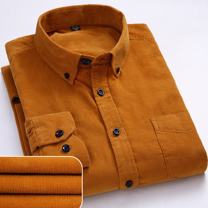 Monte | Pure Corduroy Cotton Shirt