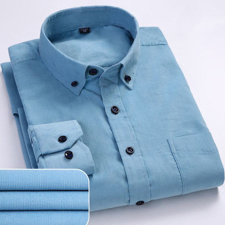 Monte | Pure Corduroy Cotton Shirt