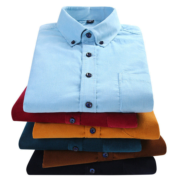 Monte | Pure Corduroy Cotton Shirt