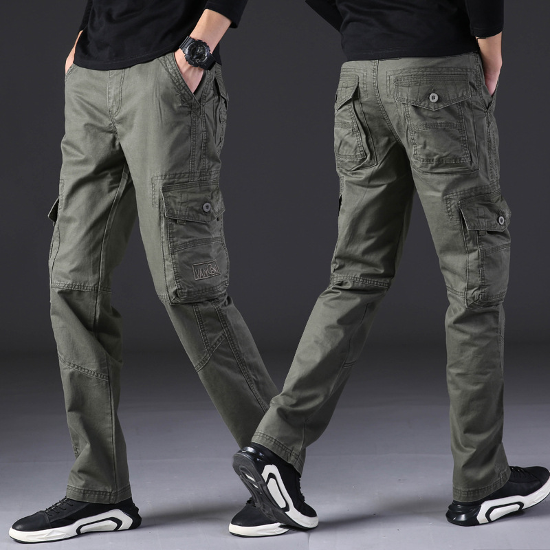 Sim | Rugged Cotton Cargo Pants