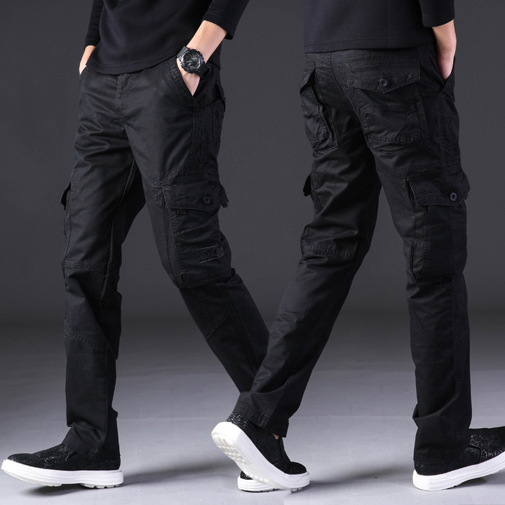 Sim | Rugged Cotton Cargo Pants