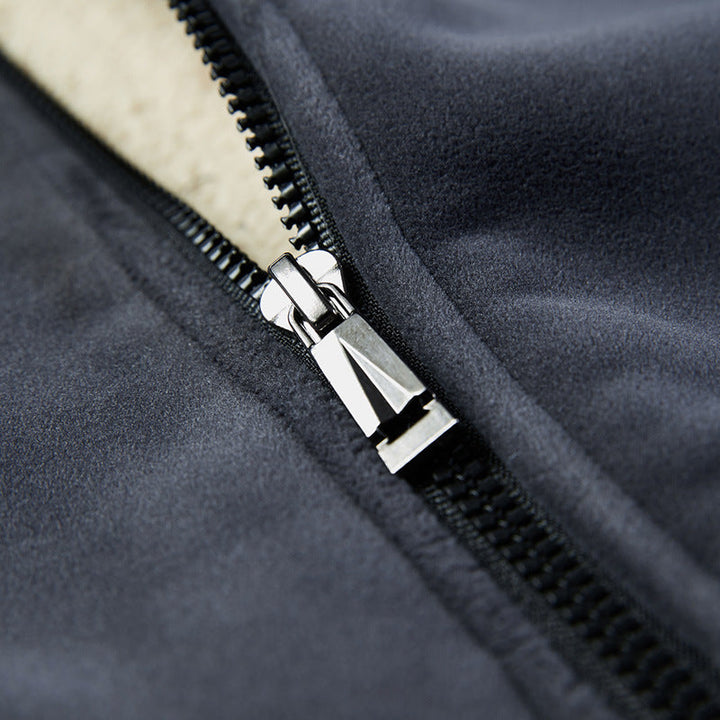 Del Piero | Suede Sherpa Set