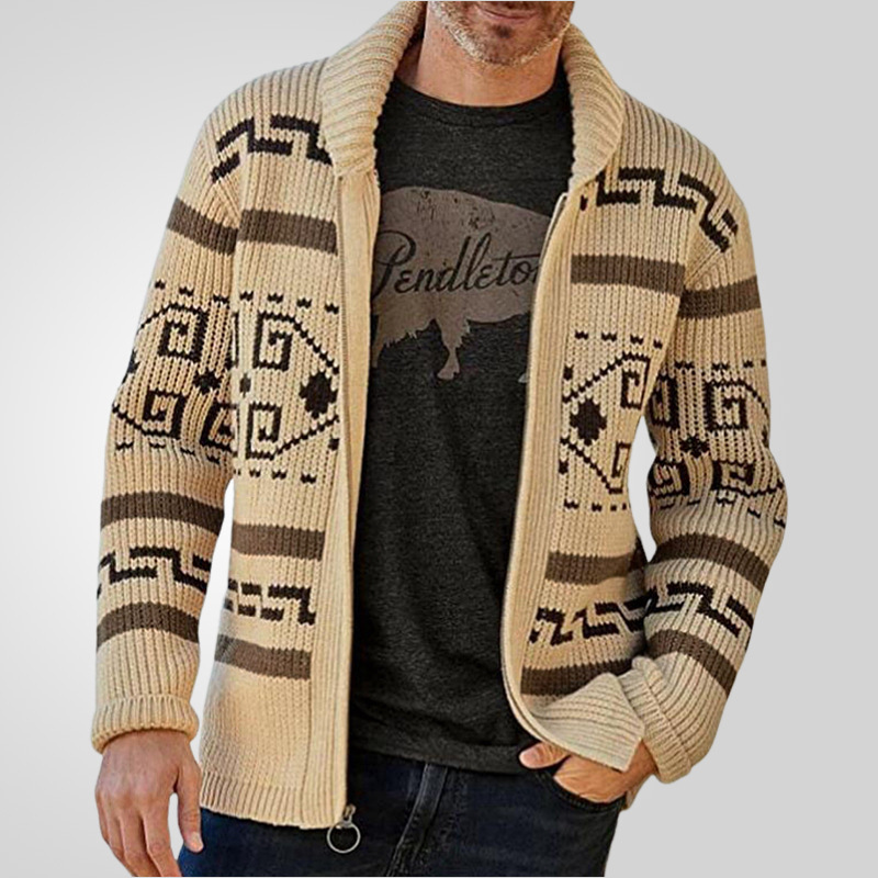 Bernat | Thick Wool Knit Cardigan