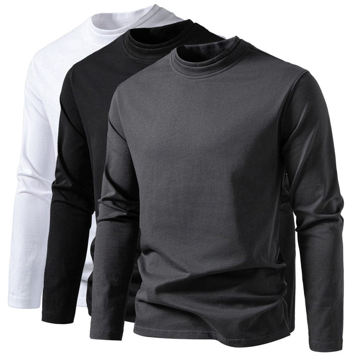 Owen | Double Collar Cotton Sweater