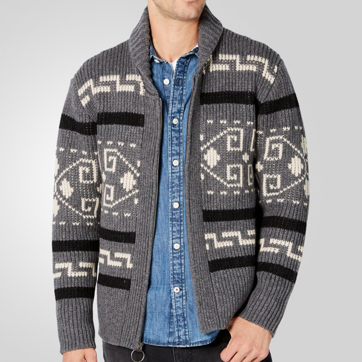 Bernat | Thick Wool Knit Cardigan