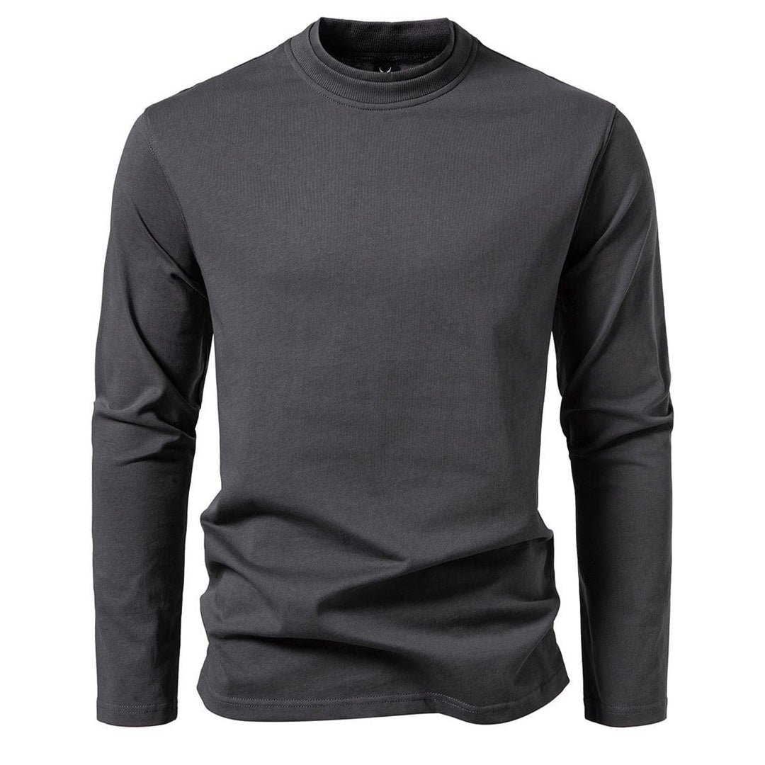 Owen | Double Collar Cotton Sweater