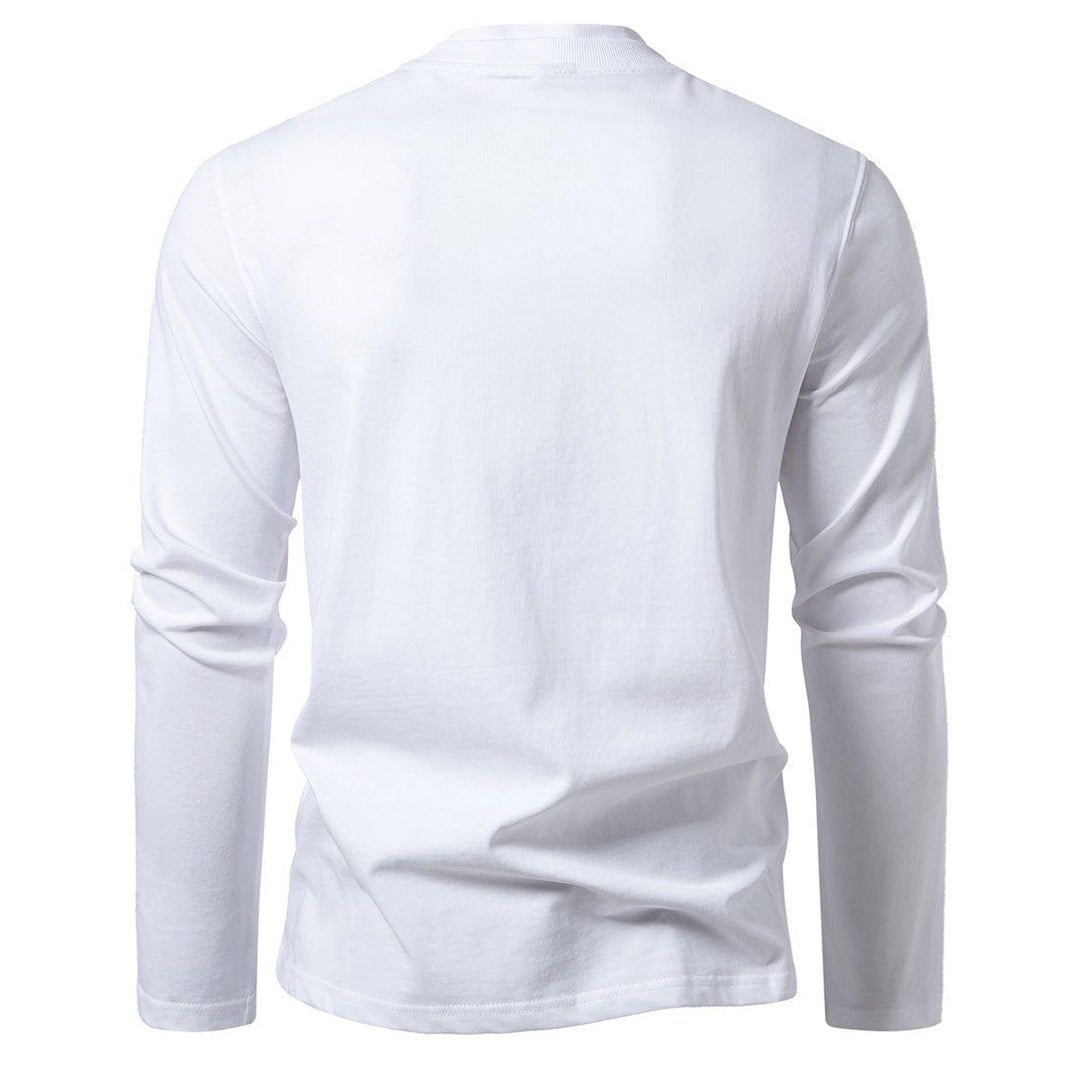 Owen | Double Collar Cotton Sweater