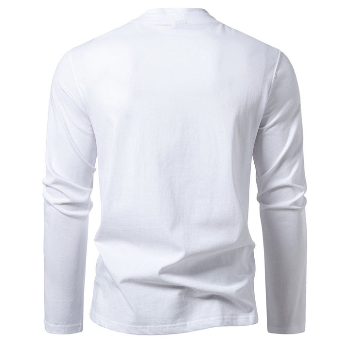 Owen | Double Collar Cotton Sweater