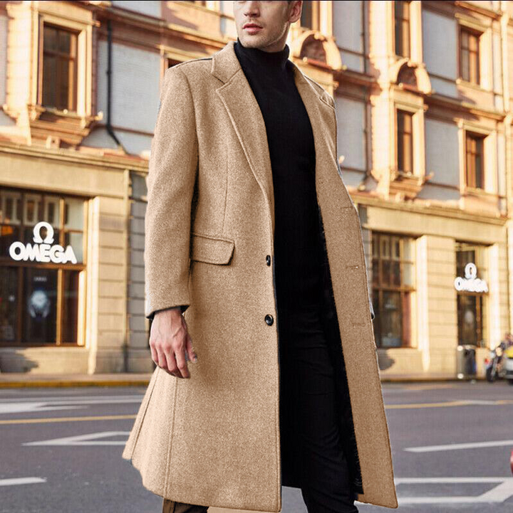Vincenzi | Extra Long Wool Coat