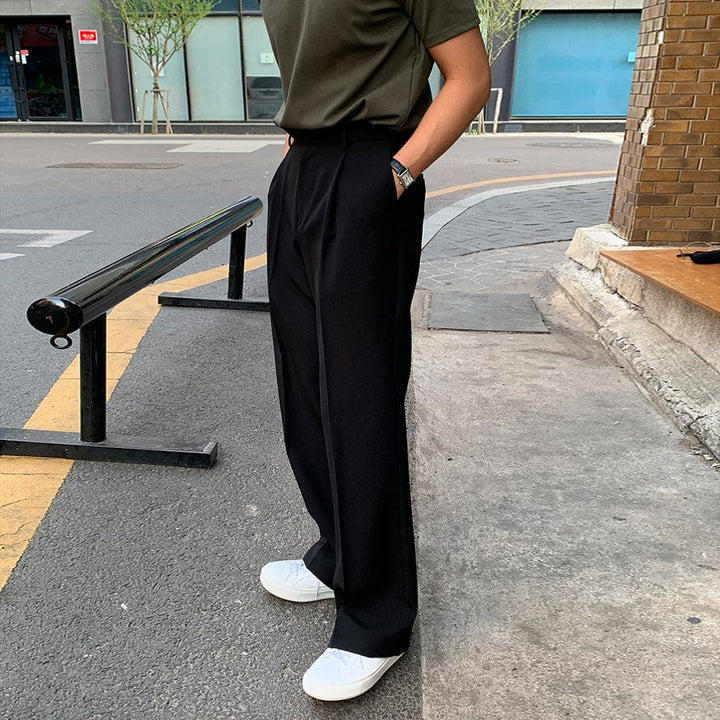 Fabio | Modern Straight-Leg Pants