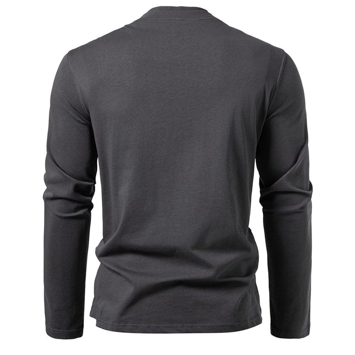 Owen | Double Collar Cotton Sweater