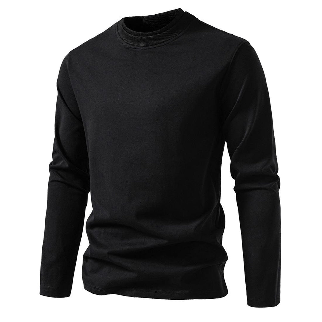 Owen | Double Collar Cotton Sweater