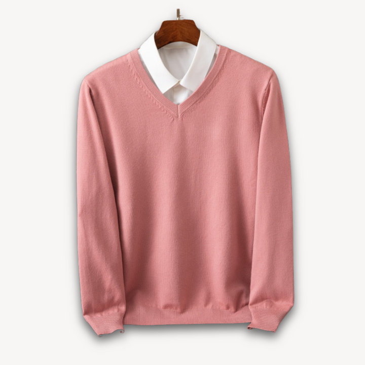 Valmont | Soft Cashmere V-Neck
