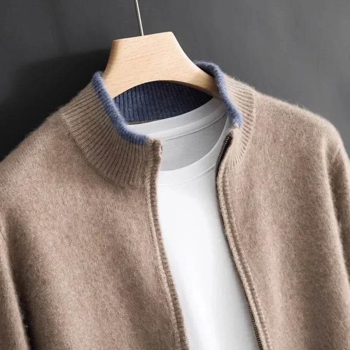 Rocco | Pure Cashmere Zip Jacket