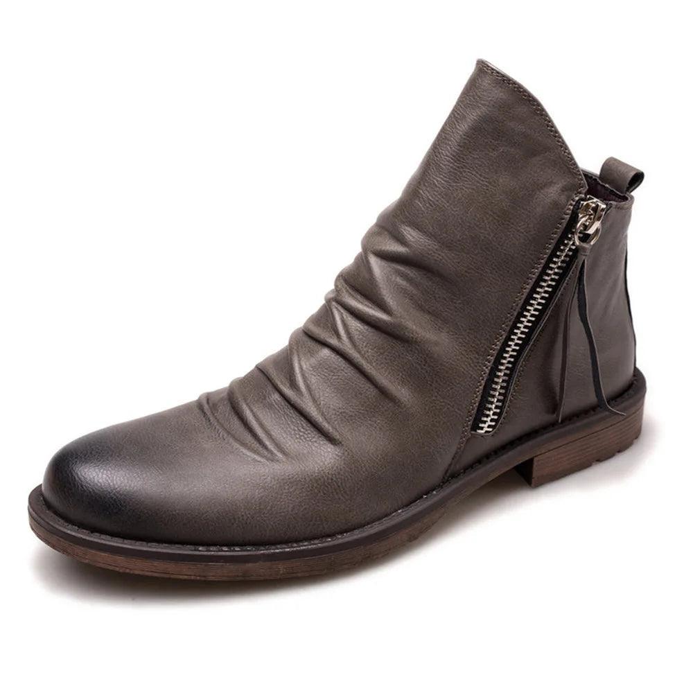 B. Cavallino | Leather Chelsea Boots