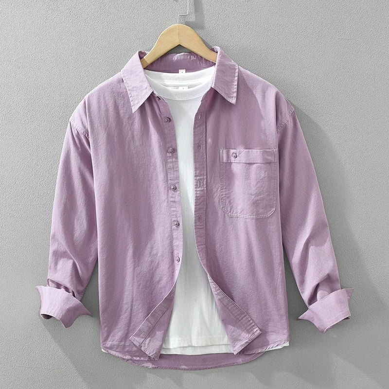 Tobias | Lightweight Cotton Shirt