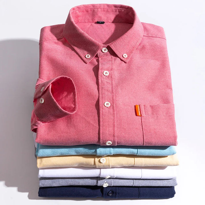 Cassiel | 100% Cotton Button-Up Shirt