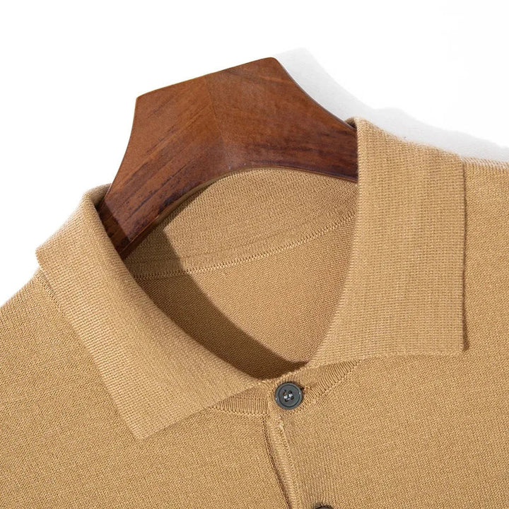 Harrison | Silk Wool Polo