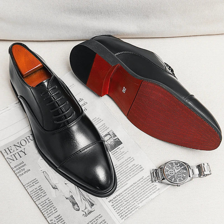 L. Giordano | Leather Oxford Shoes