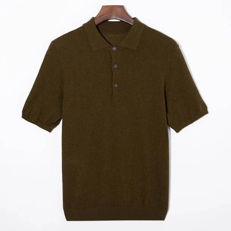 Harrison | Silk Wool Polo