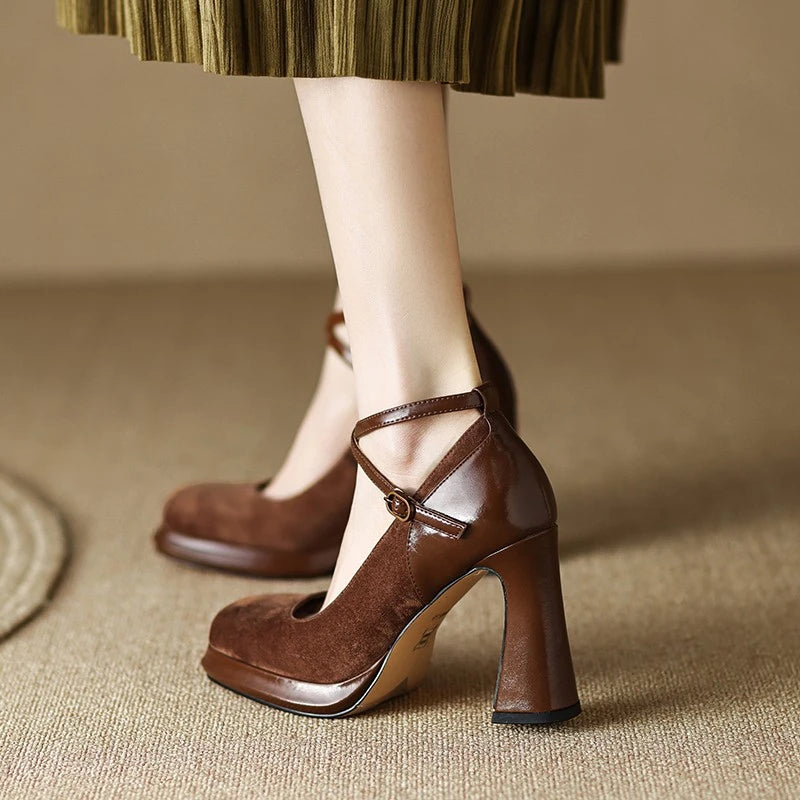 Belrose | Chic Suede Heels