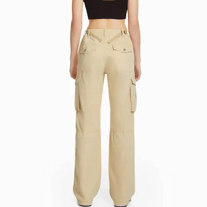 Lana | Adjustable Waist Cargo Pants