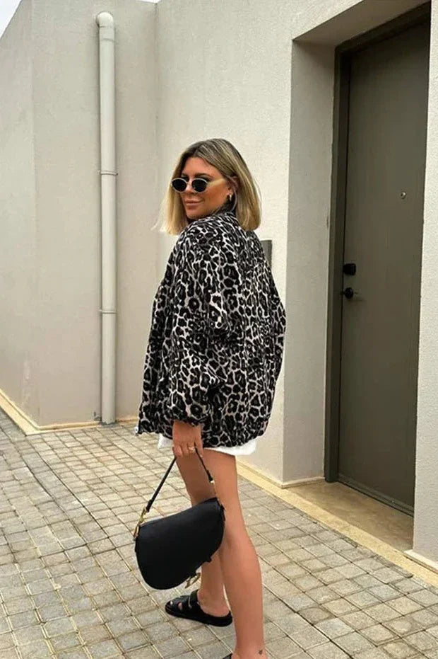 Raquel | Chic Leopard Jacket