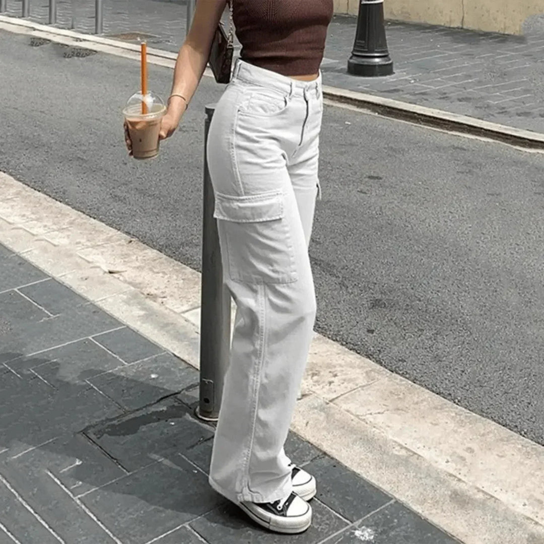 Lana | Adjustable Waist Cargo Pants