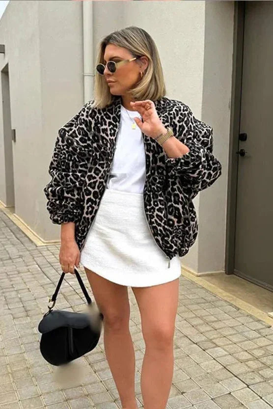 Raquel | Chic Leopard Jacket