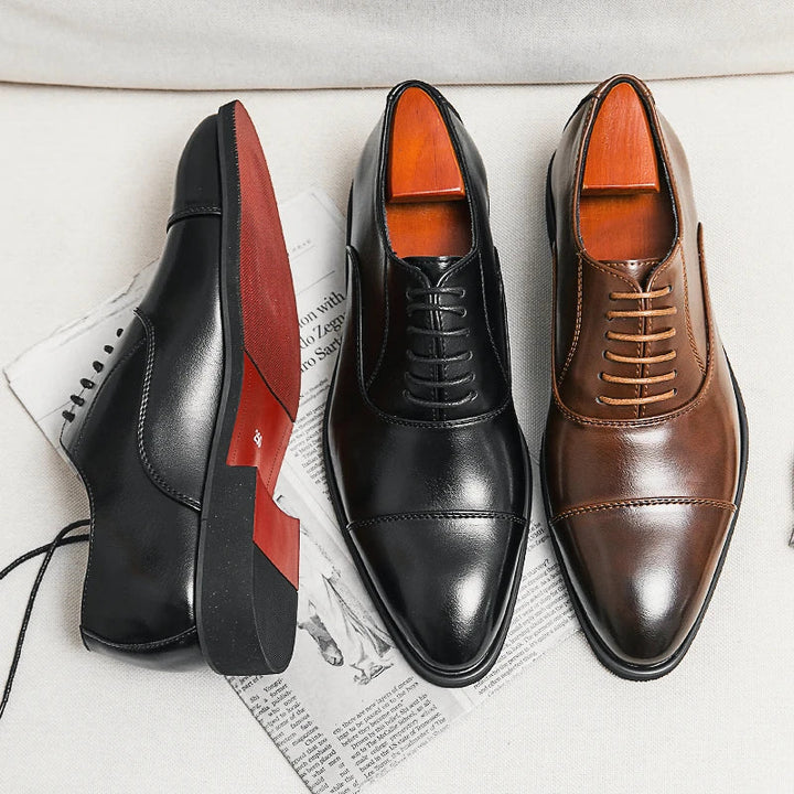 L. Giordano | Leather Oxford Shoes