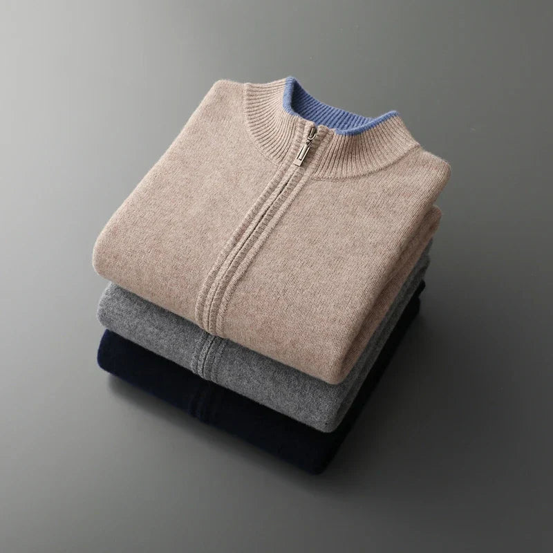 Rocco | Pure Cashmere Zip Jacket