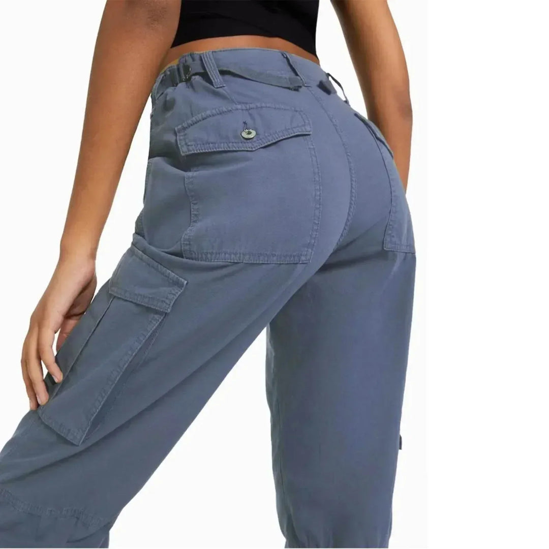 Lana | Adjustable Waist Cargo Pants