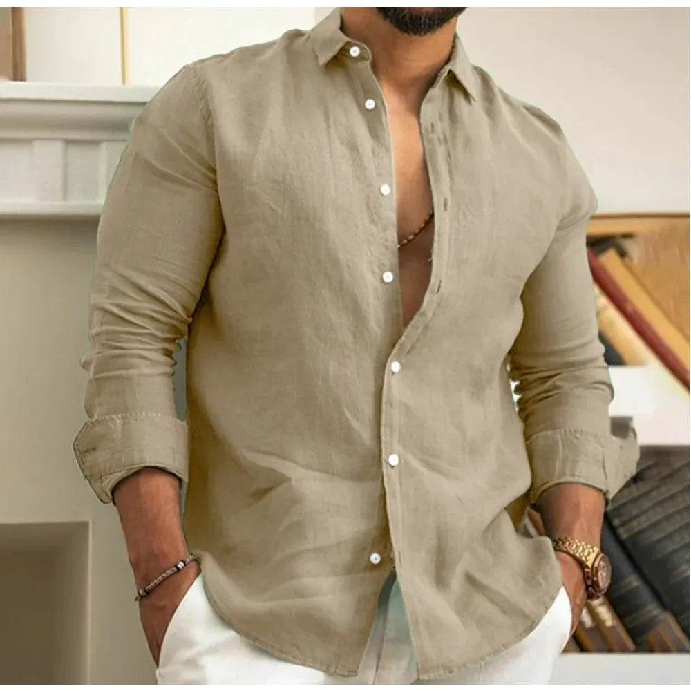 Paul | Linen Beach Shirt