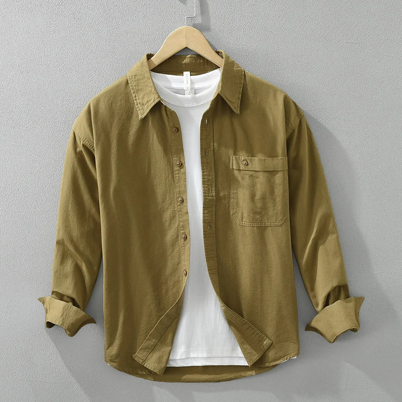 Tobias | Lightweight Cotton Shirt