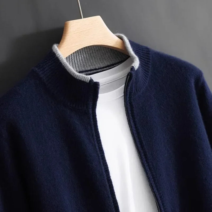 Rocco | Pure Cashmere Zip Jacket