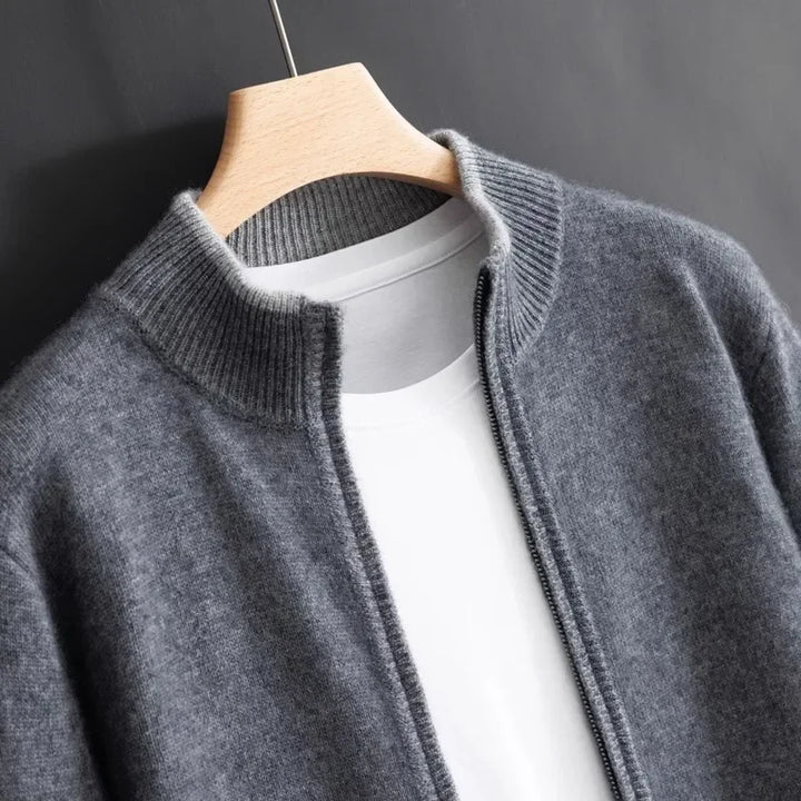 Rocco | Pure Cashmere Zip Jacket