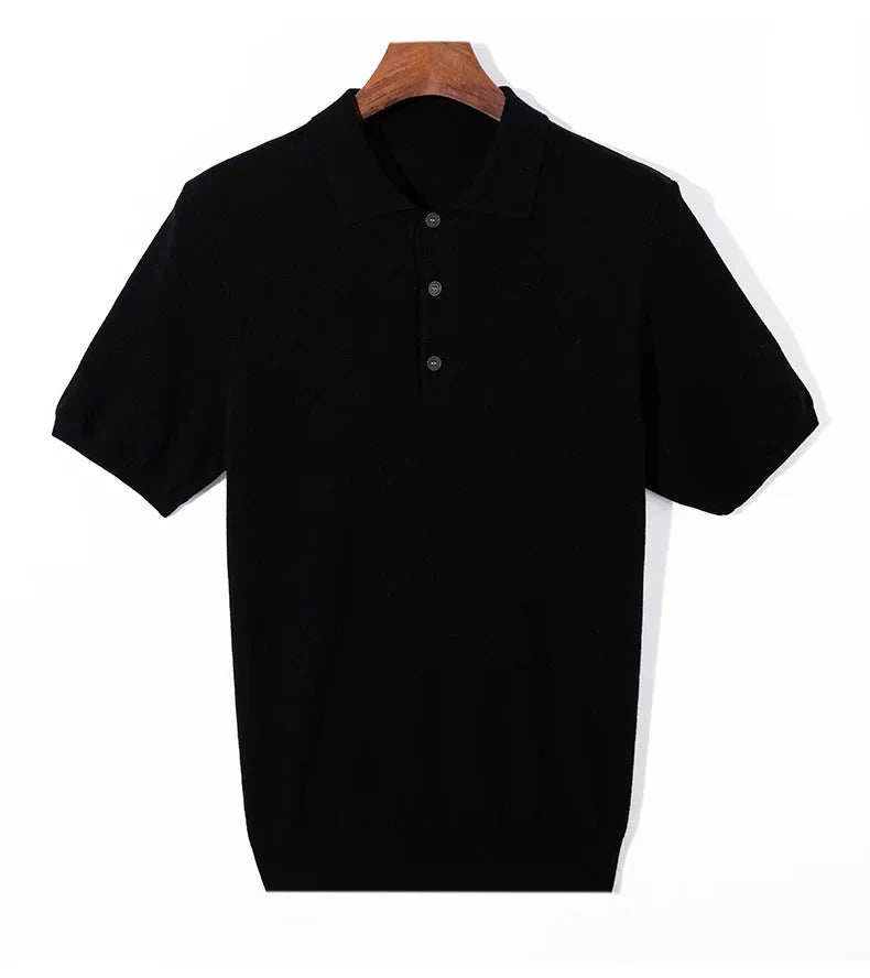Harrison | Silk Wool Polo
