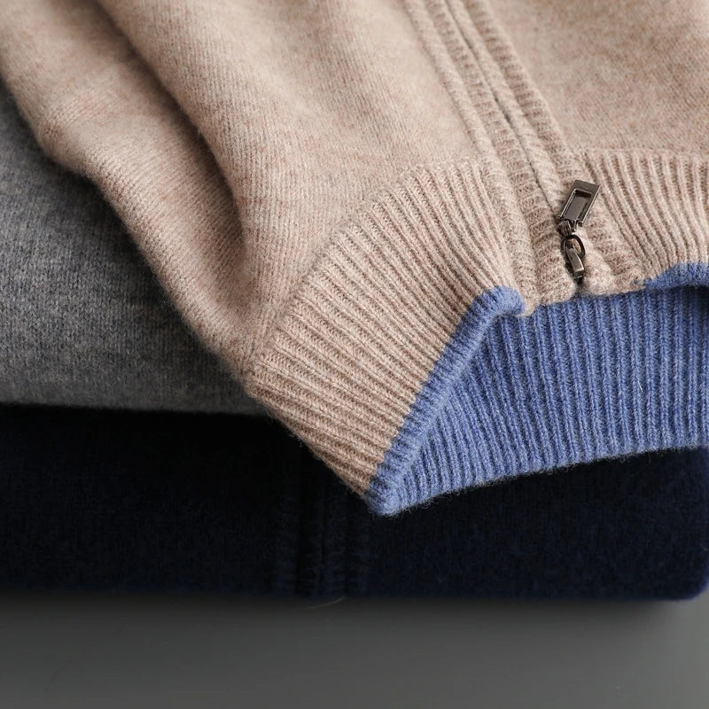 Rocco | Pure Cashmere Zip Jacket