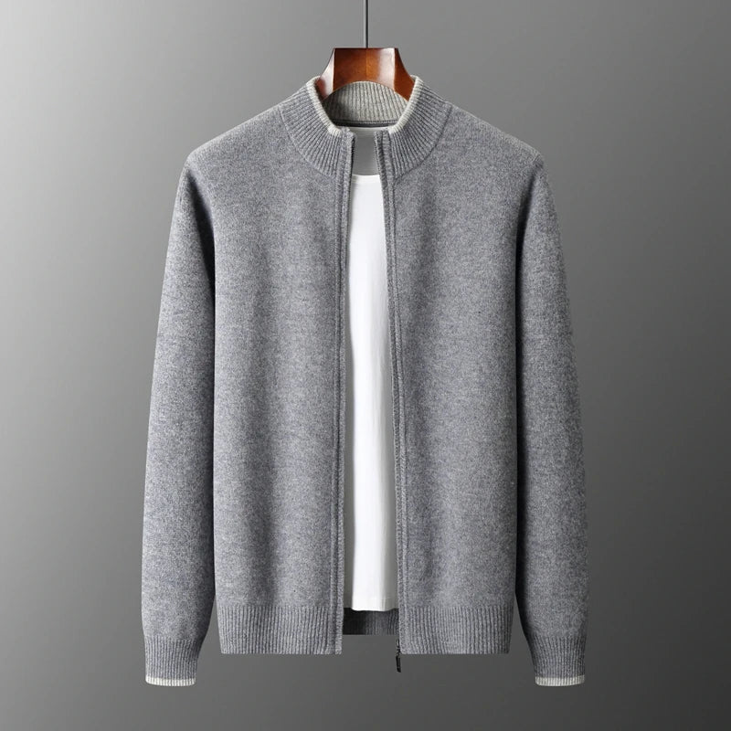 Rocco | Pure Cashmere Zip Jacket