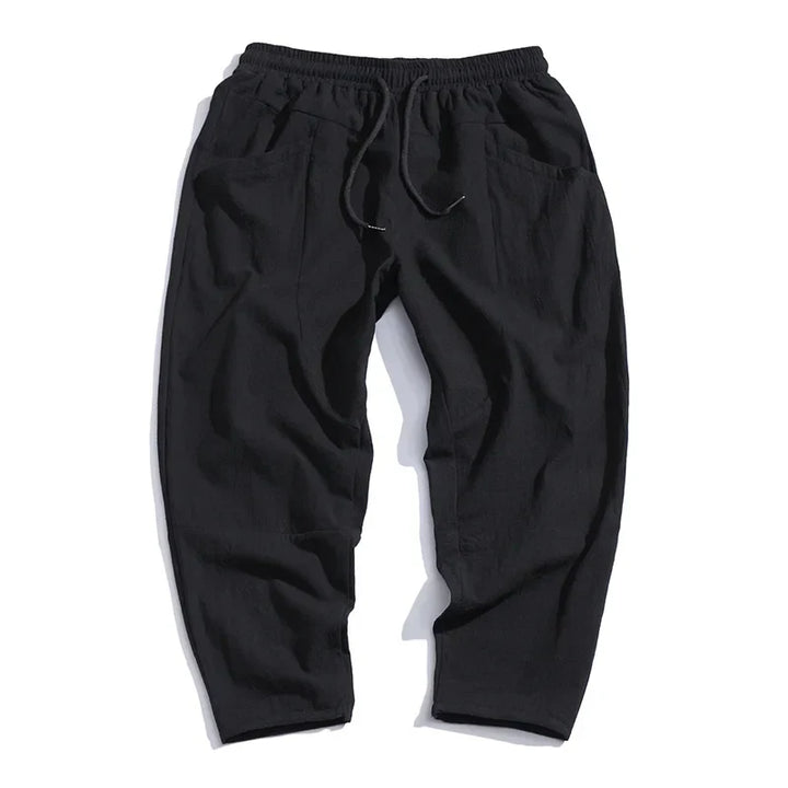 Taro | Relaxed Cotton-Linen Pants